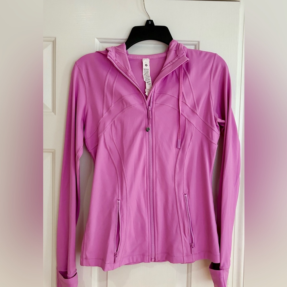 Lululemon Athletica Define Light Pink Zip-Up Jacket